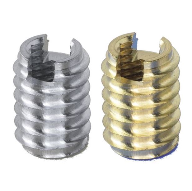 Amtec Quicksert Hex zelf tappende inserts zonder flens